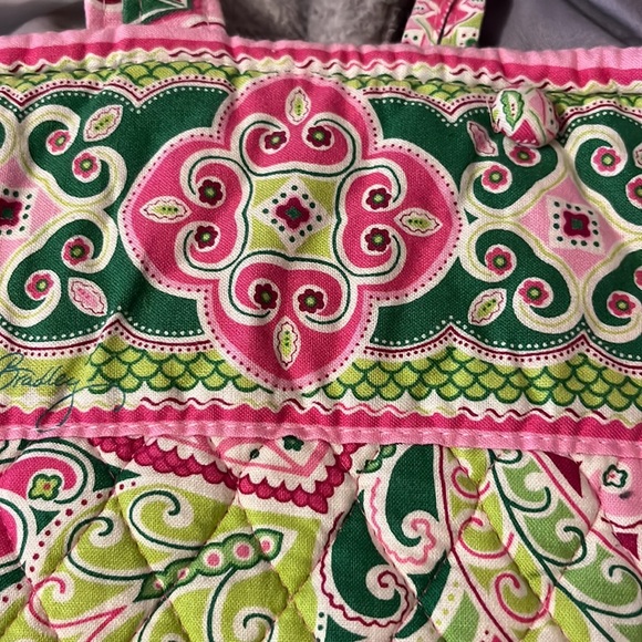 Vera Bradley Pinwheel Pink Tote - Picture 3 of 6